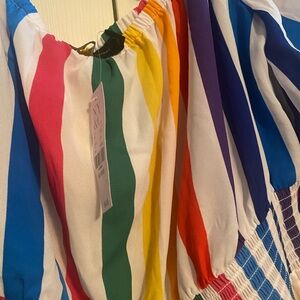 NY&Co striped blouse